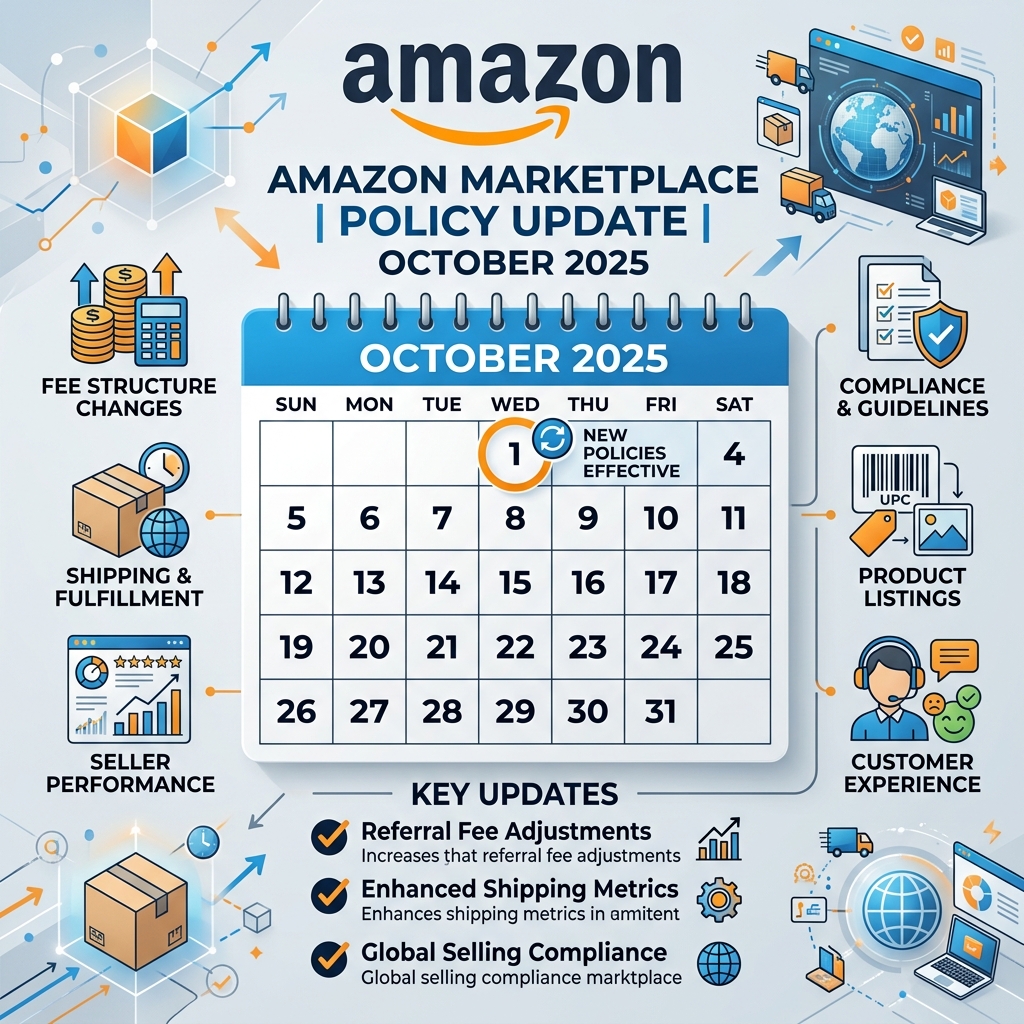 What to Know About the Amazon Marketplace Policy Update October 2025​