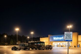 Is It Allowed? Understanding “can you park overnight at walmart​?”