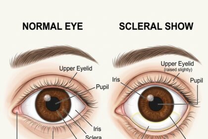 scleral show Explained Causes, Beauty Trends, and Treatment Options