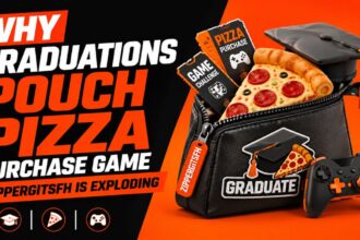 Celebrate and Snack: graduations pouch pizza purchase game zippergitsfh​
