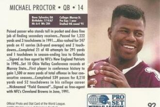 Michael Proctor NFL Biography: All You Need to Know about His Football Career and Achievements